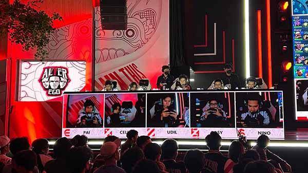 Alter Ego saat mengalahkan EVOS Legends di MPL ID S11 Week 4 Day 1, Jumat (10/3/2023). Foto: GGWP.ID