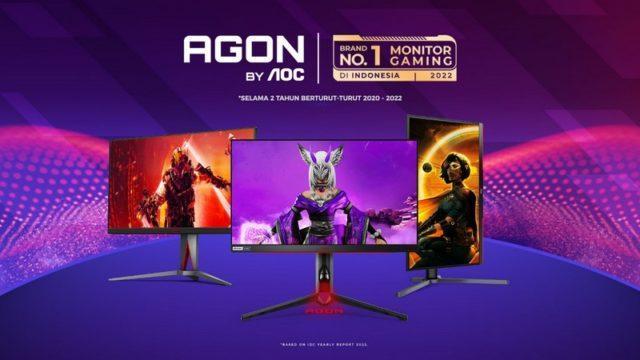 AGON Jadi Monitor Gaming Nomor 1 di Indonesia 2 Tahun Berturut-turut
