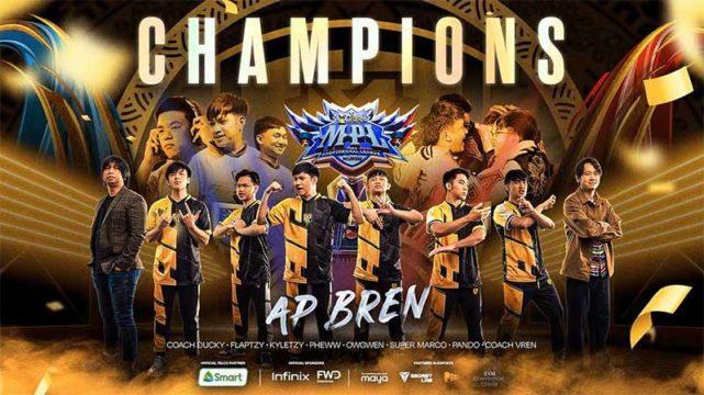 AP.Bren Sukses Jadi Juara MPL PH Season 12