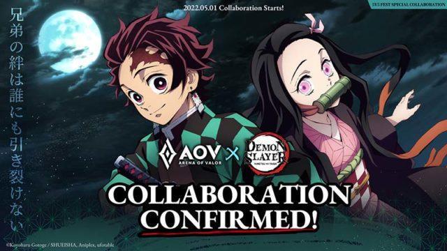 Kolaborasi Arena of Valor x Demon Slayer: Kimetsu No Yaiba Hadirkan Skin Eksklusif!