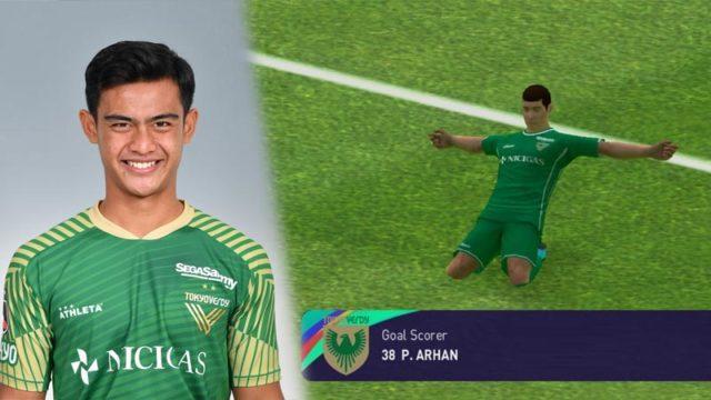 Pemain Indonesia, Pratama Arhan, Hadir di eFootball