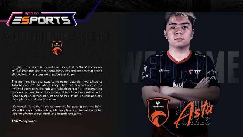 Permintaan maaf dari TNC Predator