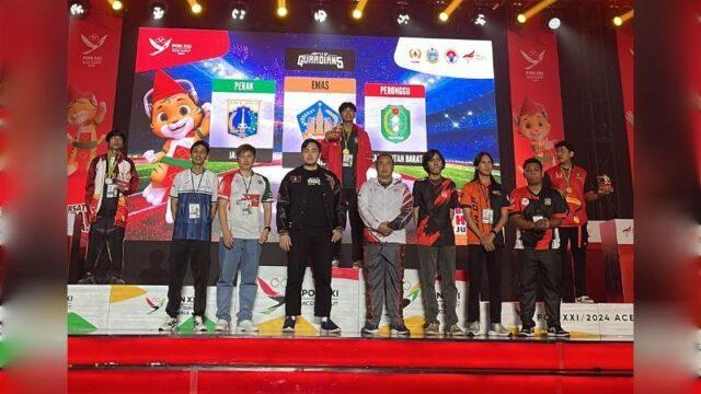 Bali Gaet Juara Game Battle of Guardians di PON XXI Aceh-Sumut 2024
