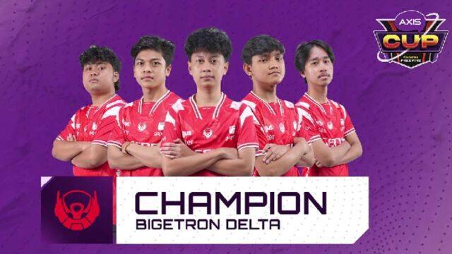 Bigetron Delta Raih Gelar Juara di AXIS Cup Free Fire Season 5!