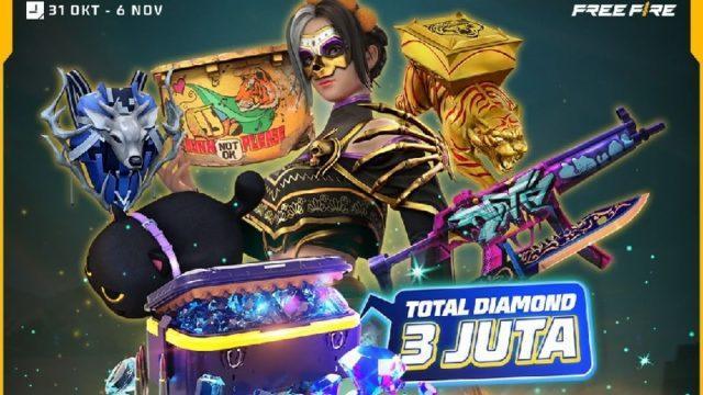 Cara Dapatkan 1000 Diamond Gratis di Event Booyah Draw Free Fire (FF), Mudah!