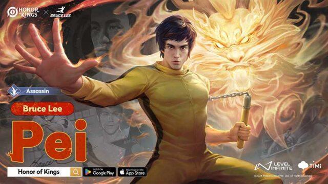 Skin Terbatas HoK x Bruce Lee Resmi Dirilis dan Gratis!