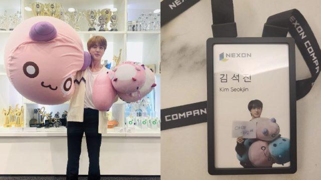 Bukan Lagi Jadi Idol, Kini BTS Jin Banting Stir Sebagai Pegawai di Nexon