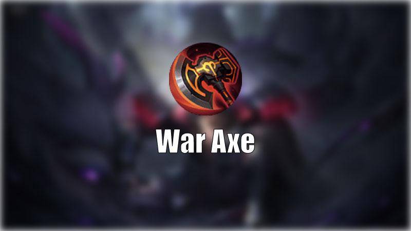 Item ketiga, War Axe
