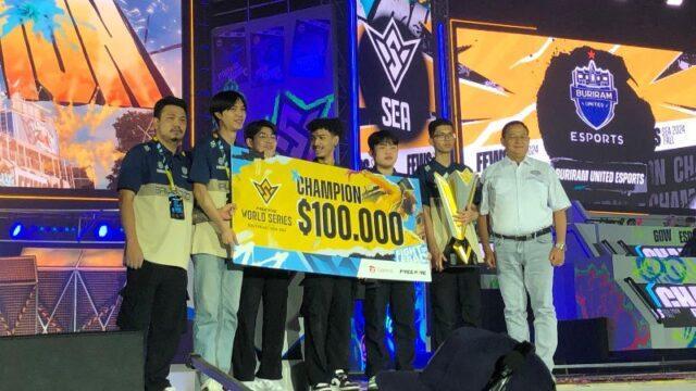 Buriram United Esports Juara FFWS SEA Fall 2024
