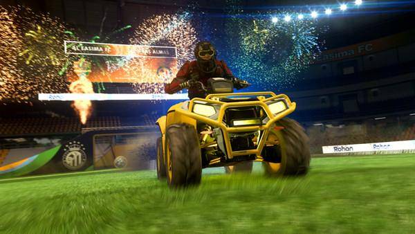 Dorong bola dengan ATV ke dalam gawang untuk menang! (Dok. Activision)