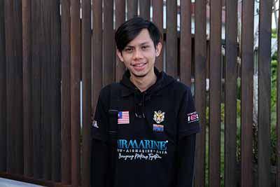 Ciku, pemain timnas Malaysia di IESF WEC 2022. Foto: GGWP.ID