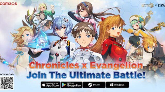 Com2uS Rilis Update Kolaborasi “Chronicles x Evangelion”