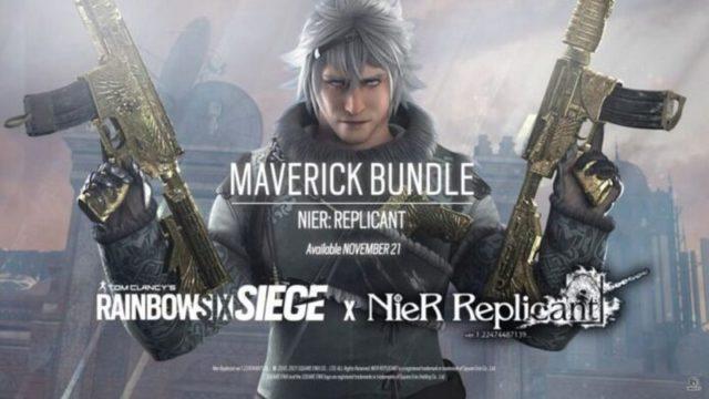Rainbow Six Siege Umumkan Skin Crossover Nier untuk Maverick