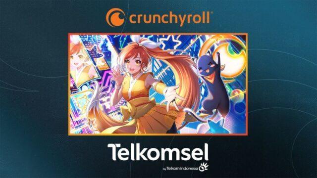 Crunchyroll Kerja Sama dengan Telkomsel untuk Paket Nonton Anime!