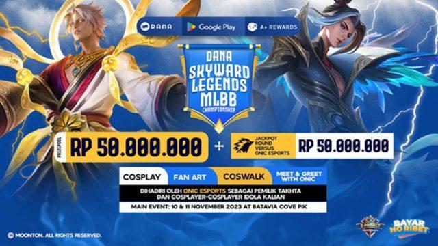 DANA & Google Play Hadirkan Turnamen MLBB PrizePool Ratusan Juta Rupiah dan Meet n Greet Bersama ONIC