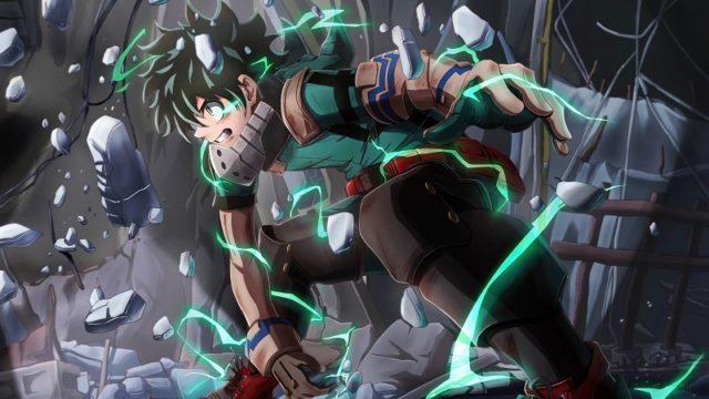 Fakta Karakter Izuku Midoriya di Anime My Hero Academia
