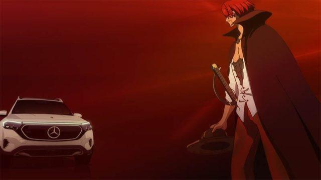 Kolaborasi Unik Mercedes-Benz X One Piece Film Red
