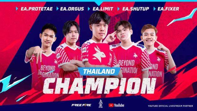 Tim EArena Asal Thailand Juarai FFSI, Ini Catatan Tim Indonesia