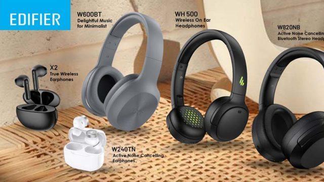 Edifier Luncurkan 5 Earphones dan Headphones TWS di Indonesia!