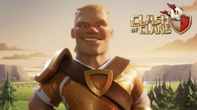 Erling Haaland Sekarang Jadi Karakter Baru Clash of Clans