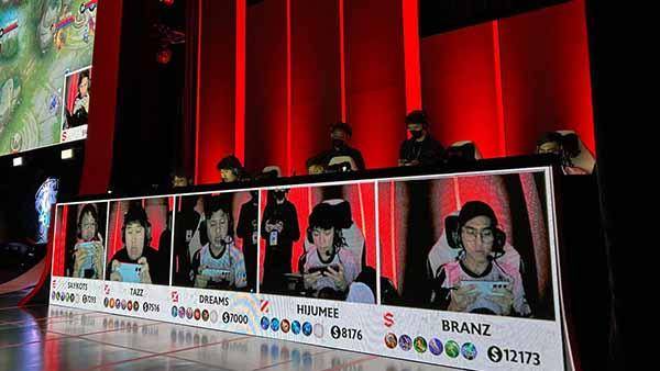 EVOS Legends di Playoff Day 3 MPL ID S11, Jumat (7/4/2023). Foto: GGWP.ID
