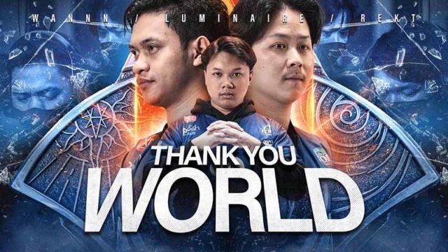 Trio M1 Farewell, EVOS Legends Resmi Lepas Semua Anggota Squad WORLD