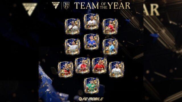 FC Mobile Team of The Year (TOTY): Diisi Pemain Bintang