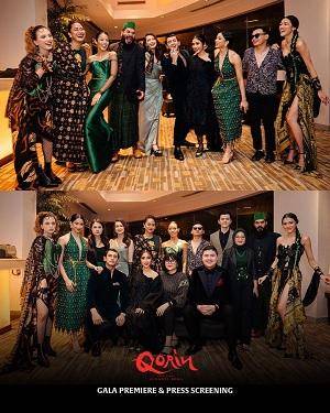 instagram.com/qorin.film (Jajaran cast dan tim)
