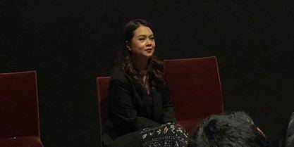 GGWP.ID (Sutradara Film Qorin, Ginanti Rona, di Press Screening dan Press Conference di XXI Epicentrum, Senin (28/11))