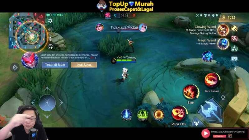 Apa yang terjadi ketika quick chat terbaru ditekan