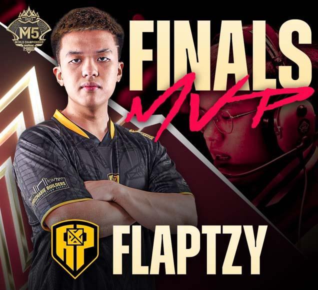 Flaptzy menjadi MVP Grand Final M5 World Championship