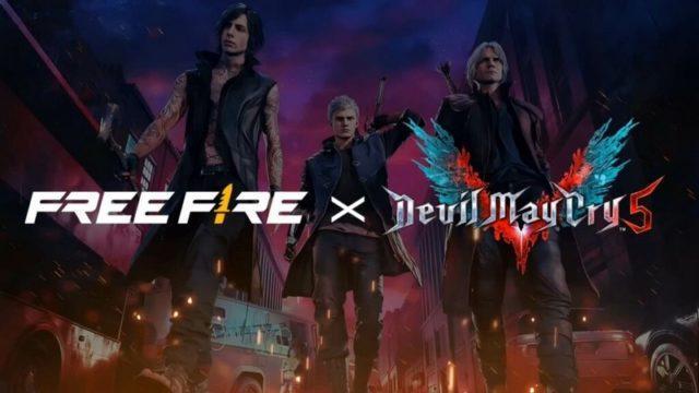 Free Fire dan Devil May Cry 5 Berkolaborasi, Bermuda Siap Diteror!
