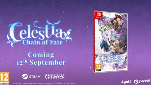Agate & PQube Bakal Rilis Game Celestia: Chain of Fate di Steam dan Nintendo Switch