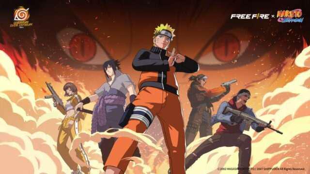 Kolaborasi Free Fire (FF) x Naruto Shippuden Hadirkan Gameplay dan Fitur Baru