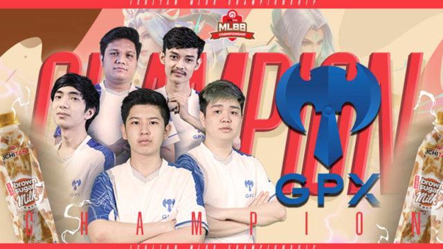 GPX Raih Gelar Juara di Ichitan MLBB Championship!