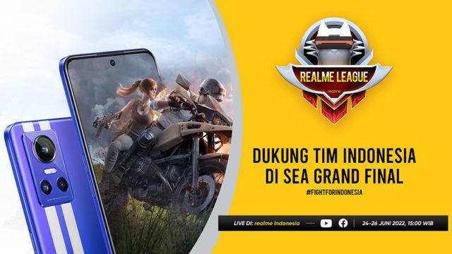 Grand Final REALME LEAGUE Tampilkan Tim Indonesia, Ayo Dukung!