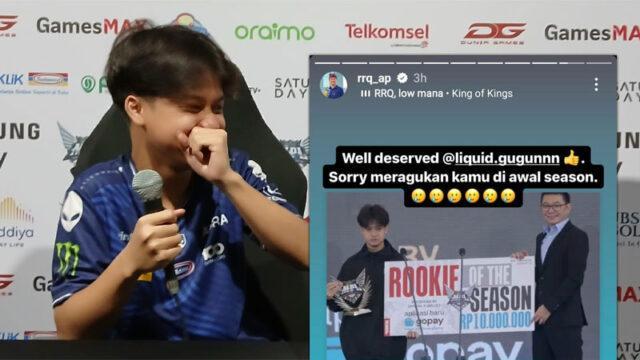 Awalnya Diragukan, Liquid Gugun Kini Dapat Pengakuan Dari RRQ AP