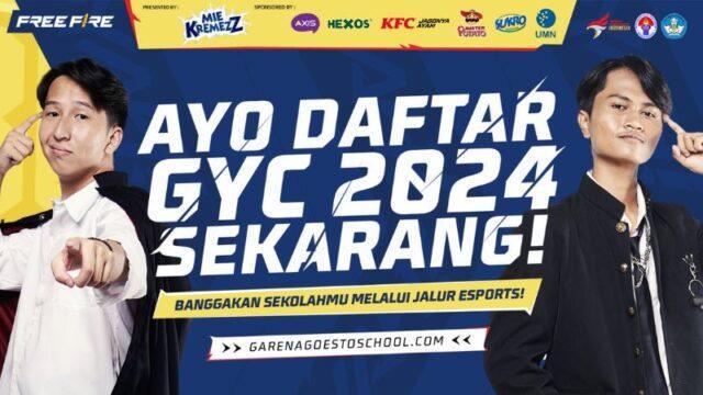 GYC 2024 Free Fire, Turnamen Esports Pelajar dengan Hadiah Beasiswa Miliaran Kembali Hadir
