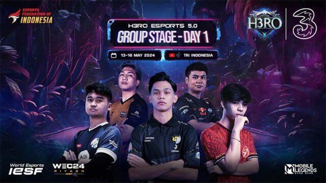 Daftar Tim dan Jadwal Pertandingan H3RO Esports 5.0 MLBB 2024!