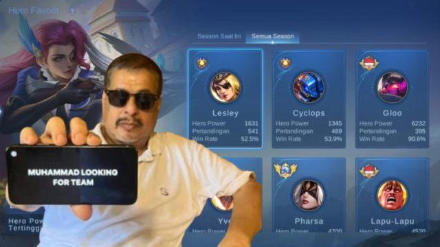 Pak Muh Jadi Top Global ML? Ini Hero Pilihannya!