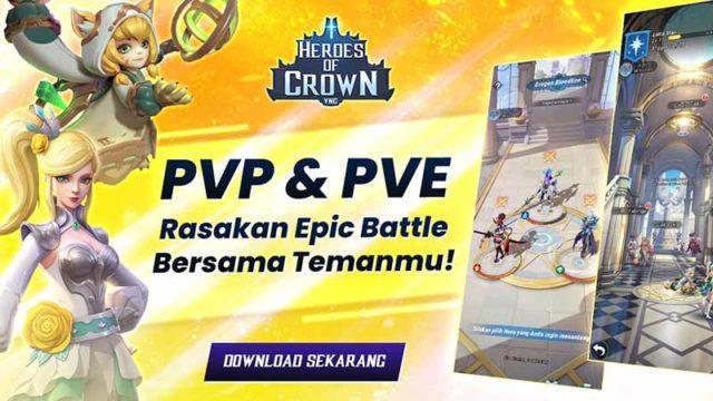 VNG Resmi Luncurkan Heroes of Crown Mobile di Indonesia!
