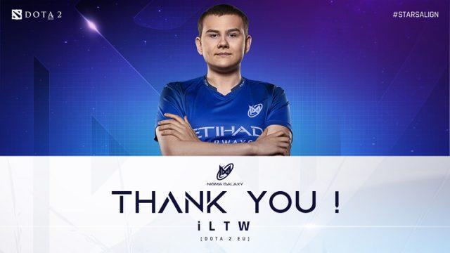 iLTW Hengkang dari Tim Dota 2 Nigma Galaxy! SumaiL Bakal Masuk?