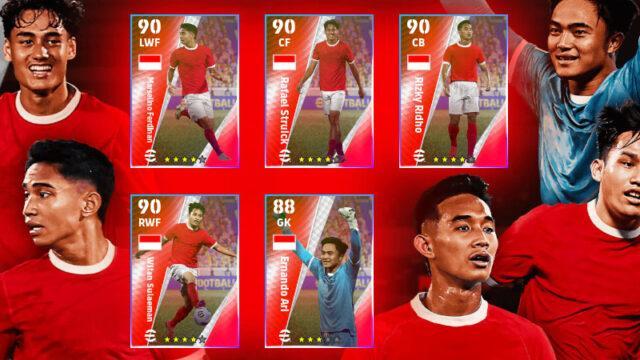 Ekslusif! 5 Kartu Pemain Indonesia Selection Hadir di eFootball 2024