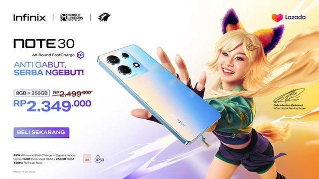 Kolaborasi MLBB, Infinix Note 30 Series Rilis Harga Rp2 Jutaan