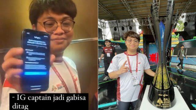 Sempat Hilang Setelah Juarai MLBB IESF 2022 Bali, Saykots Bikin Akun Instagram Baru