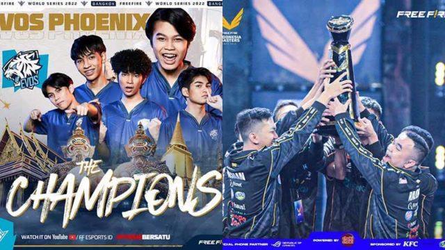 Kaleidoskop Esports Free Fire (FF) 2022, Ada Kejadian Bersejarah!