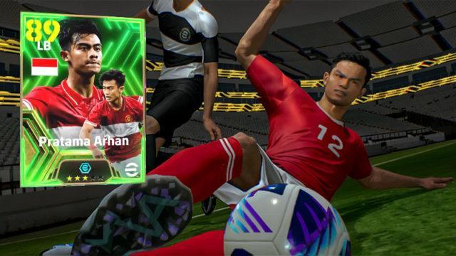 Gratis! Konami Bagi-Bagi Kartu Epic Pratama Arhan eFootball 2024