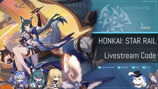 Kode Redeem dari Livestream Patch 1.1 Honkai: Star Rail, Jangan Sampai Terlambat!