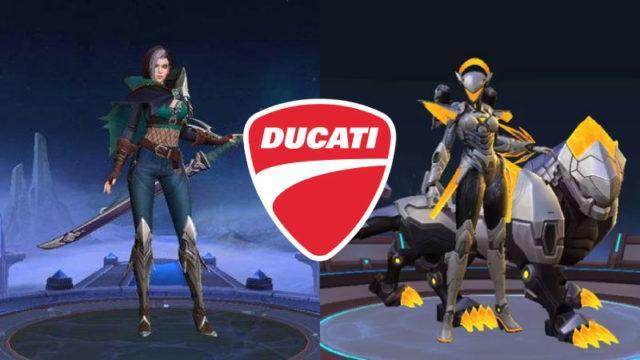 Kolaborasi MLBB Dengan Ducati Membuat Hero Ini Naik Motor?