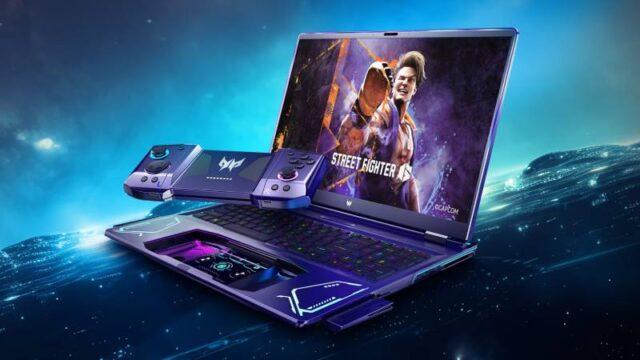 Acer Hadirkan Konsep Laptop DualPlay dengan Gamepad Detachable